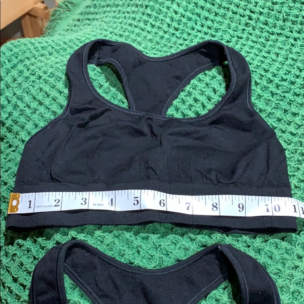 Small woman’s sports bras